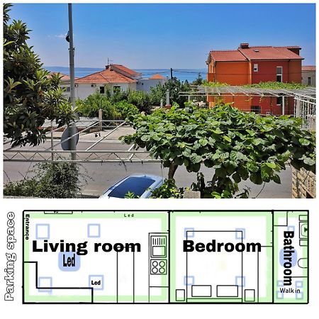 Apartment Del Mar Podstrana Dış mekan fotoğraf